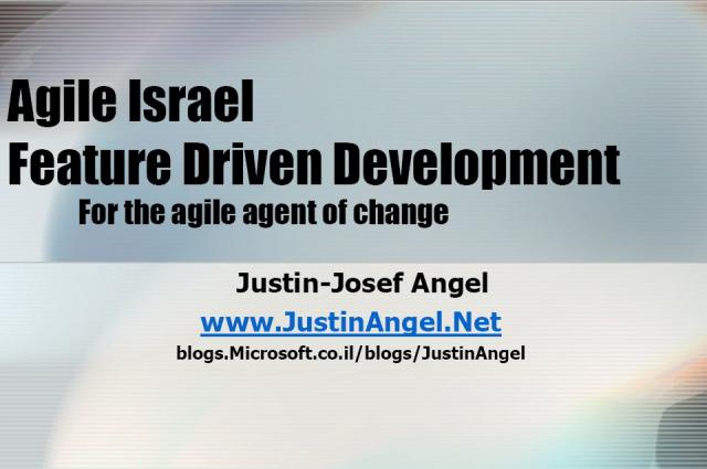 Feature Driven Development Presentation Feature Driven Development Presentation
